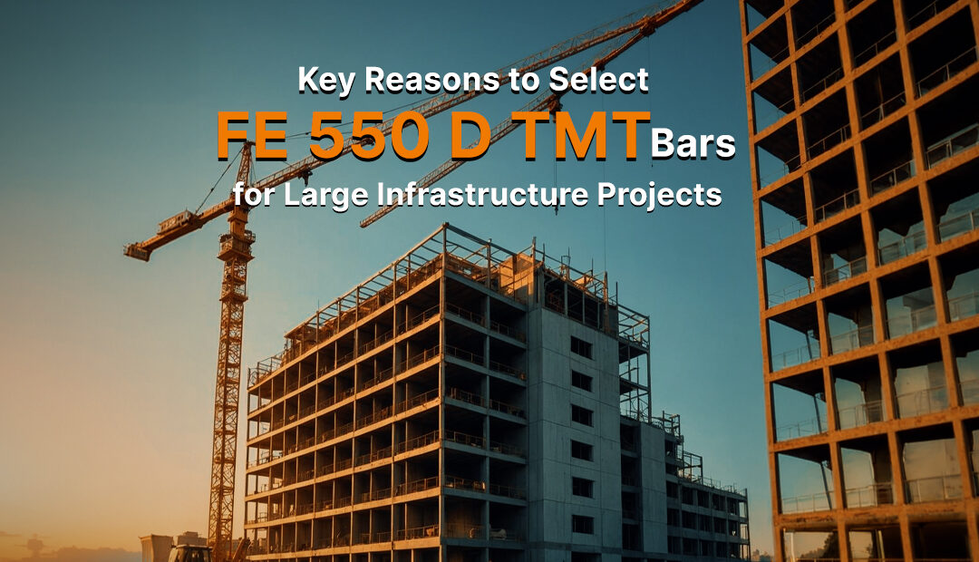 Key Reasons to Select FE 550D TMT Bars for Large Infrastructure Projects